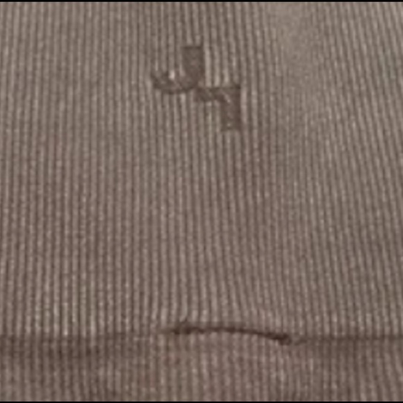 JoyLab™ High-Rise Ruched Waist Bike Shorts Soft Stretchy Interlock Fabric Brown - Picture 3 of 7